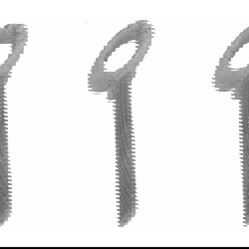 Fixed Lifting Eye Bolt: With Shoulder, 2,000 lb Capacity, 7/16-14 Thread, Grade C-1035 Steel